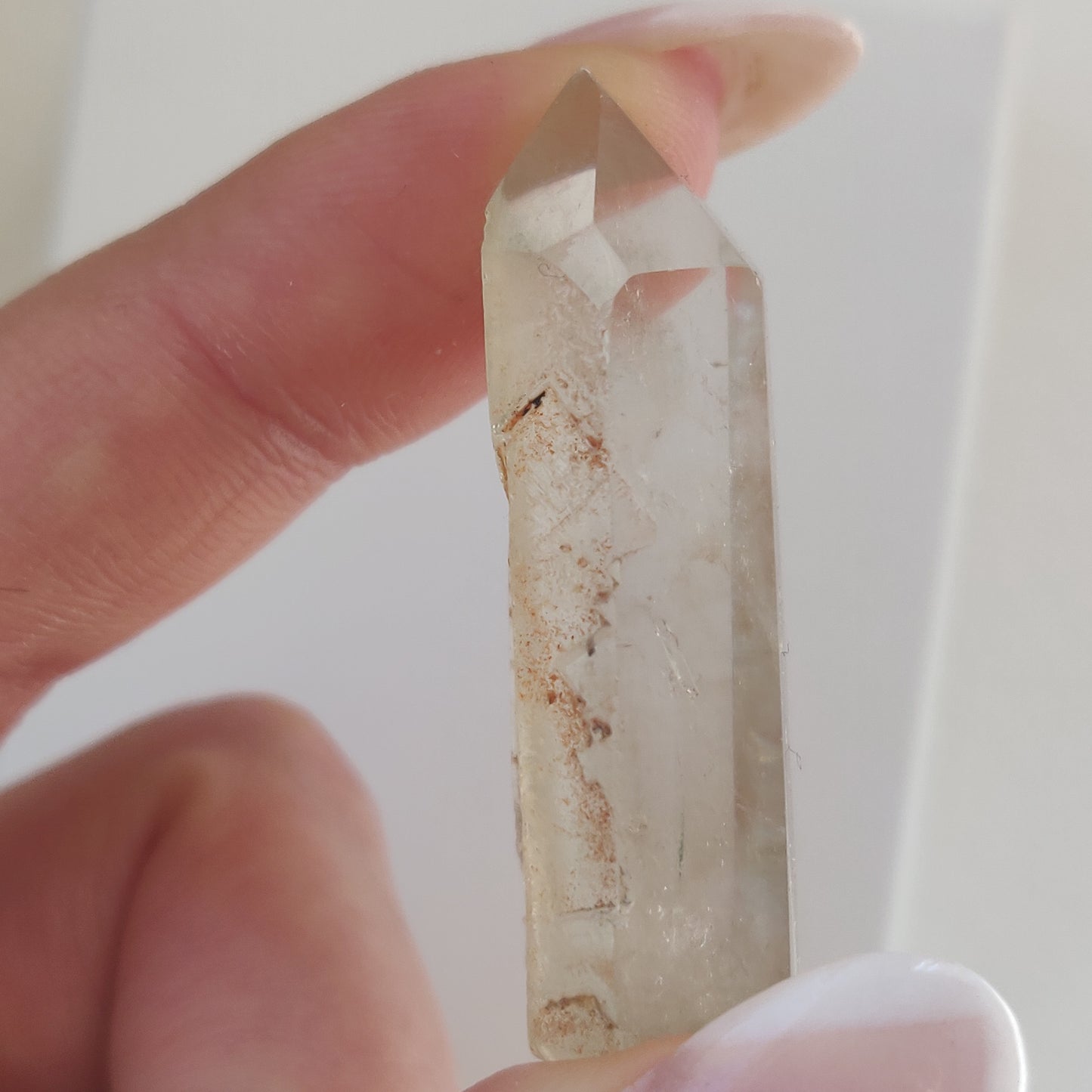 Garden Quartz Point, Lodolite Point (#4G) - Simply Affinity