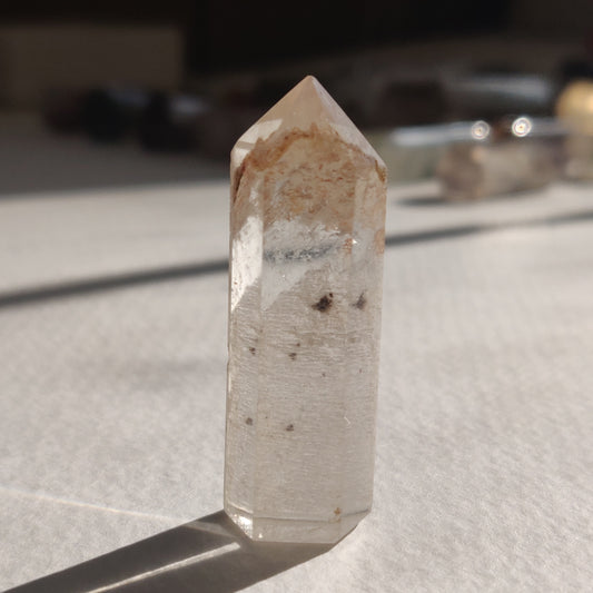 Garden Quartz Point, Lodolite Point (#8G) - Simply Affinity