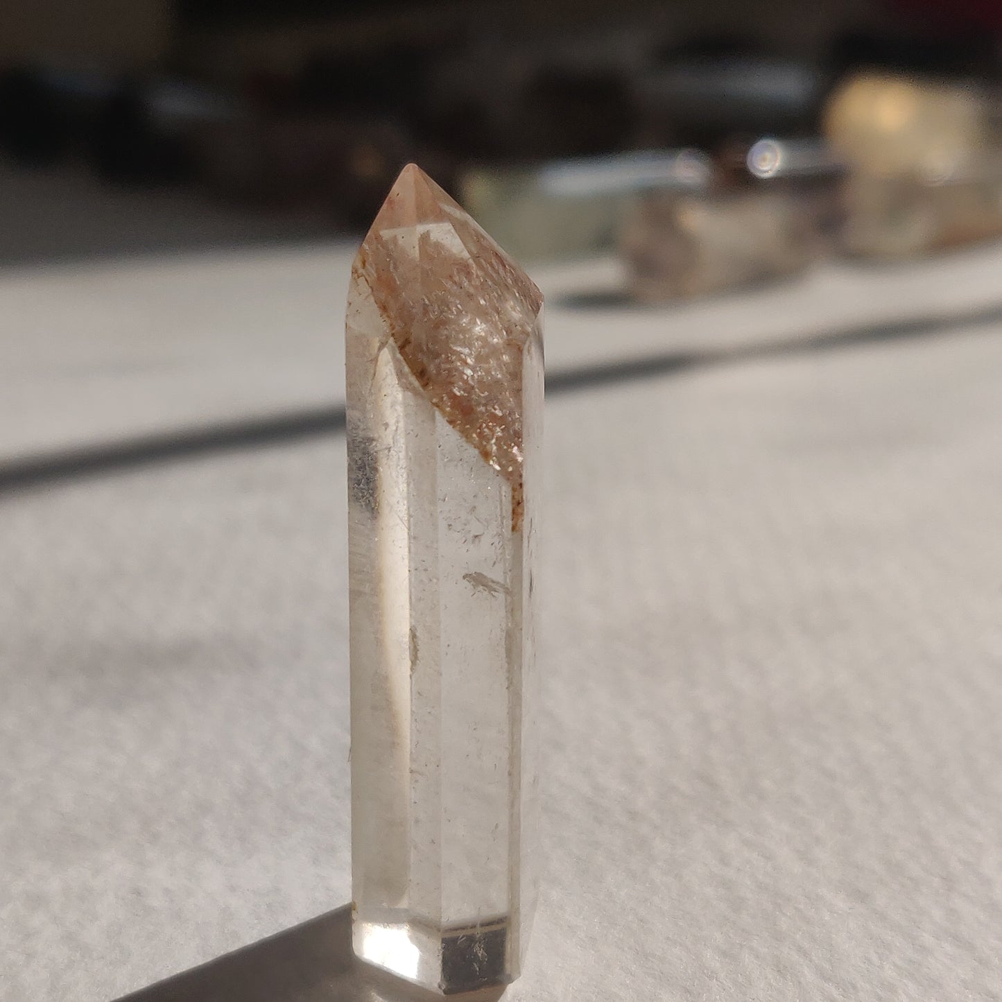 Garden Quartz Point, Lodolite Point (#8G) - Simply Affinity