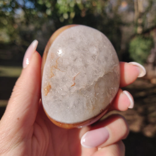 Carnelian Palm Stone (#6) - Simply Affinity