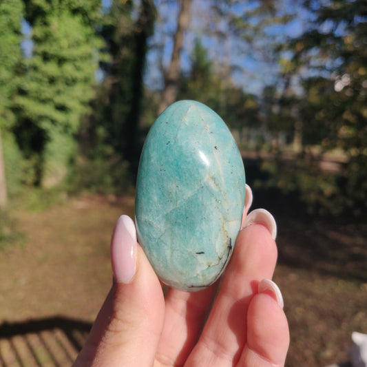 Amazonite Palm Stone (#14) - Simply Affinity