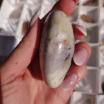 Purple Dendritic Opal Palm Stone (#44) - Simply Affinity