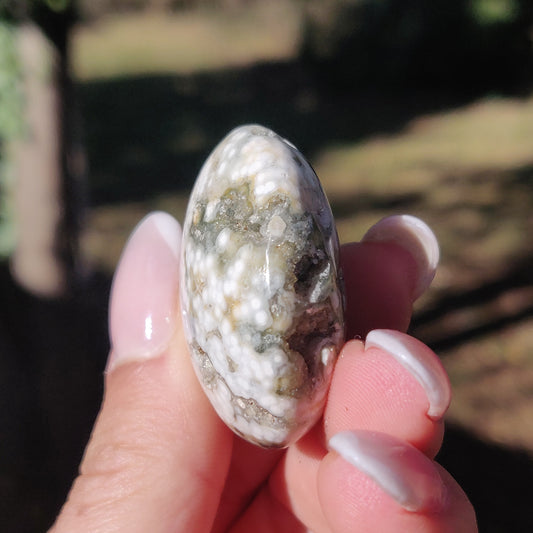 Ocean Jasper Pocket Stone (#58) - Simply Affinity