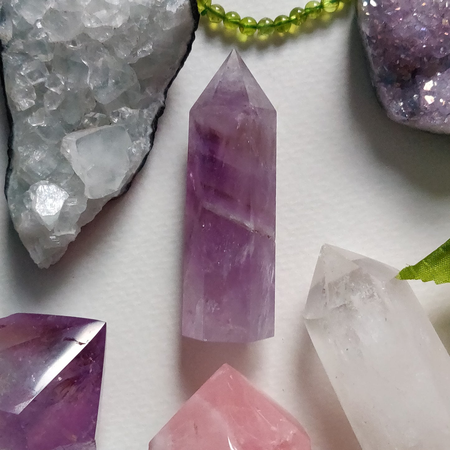 Polished Smoky Amethyst Point (#4) - Simply Affinity