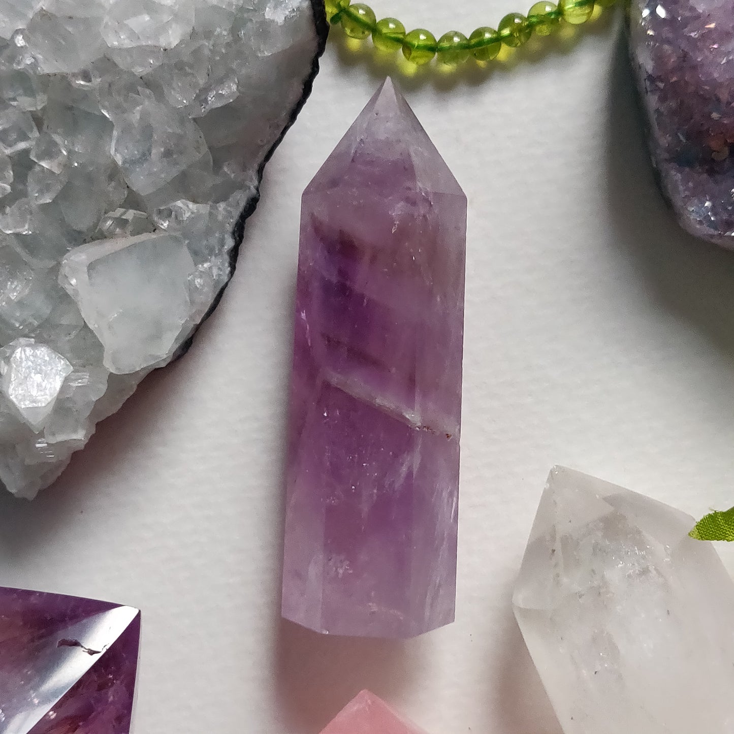 Polished Smoky Amethyst Point (#4) - Simply Affinity