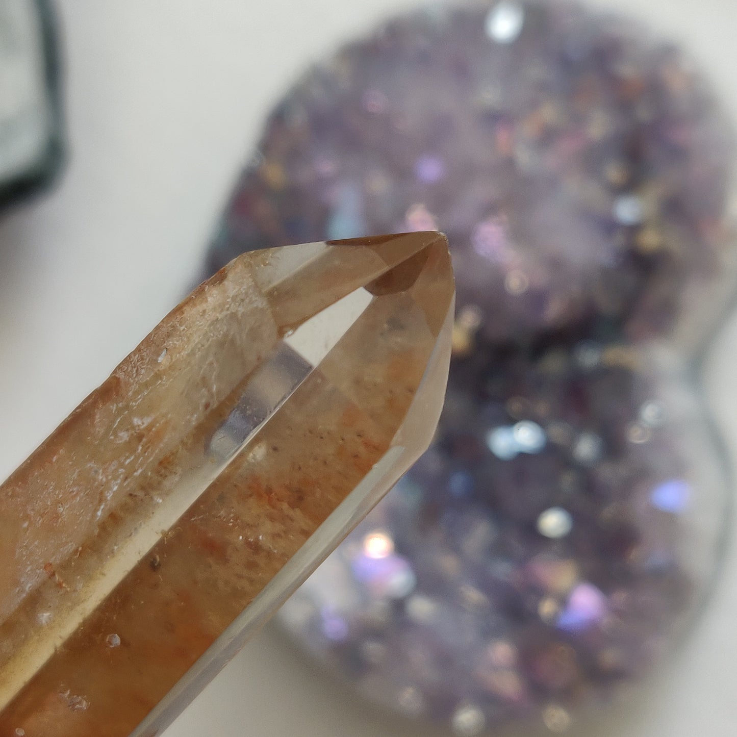 Garden Quartz Point, Lodolite Point (#24G) - Simply Affinity
