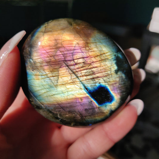Labradorite Palm Stone (#279) - Simply Affinity