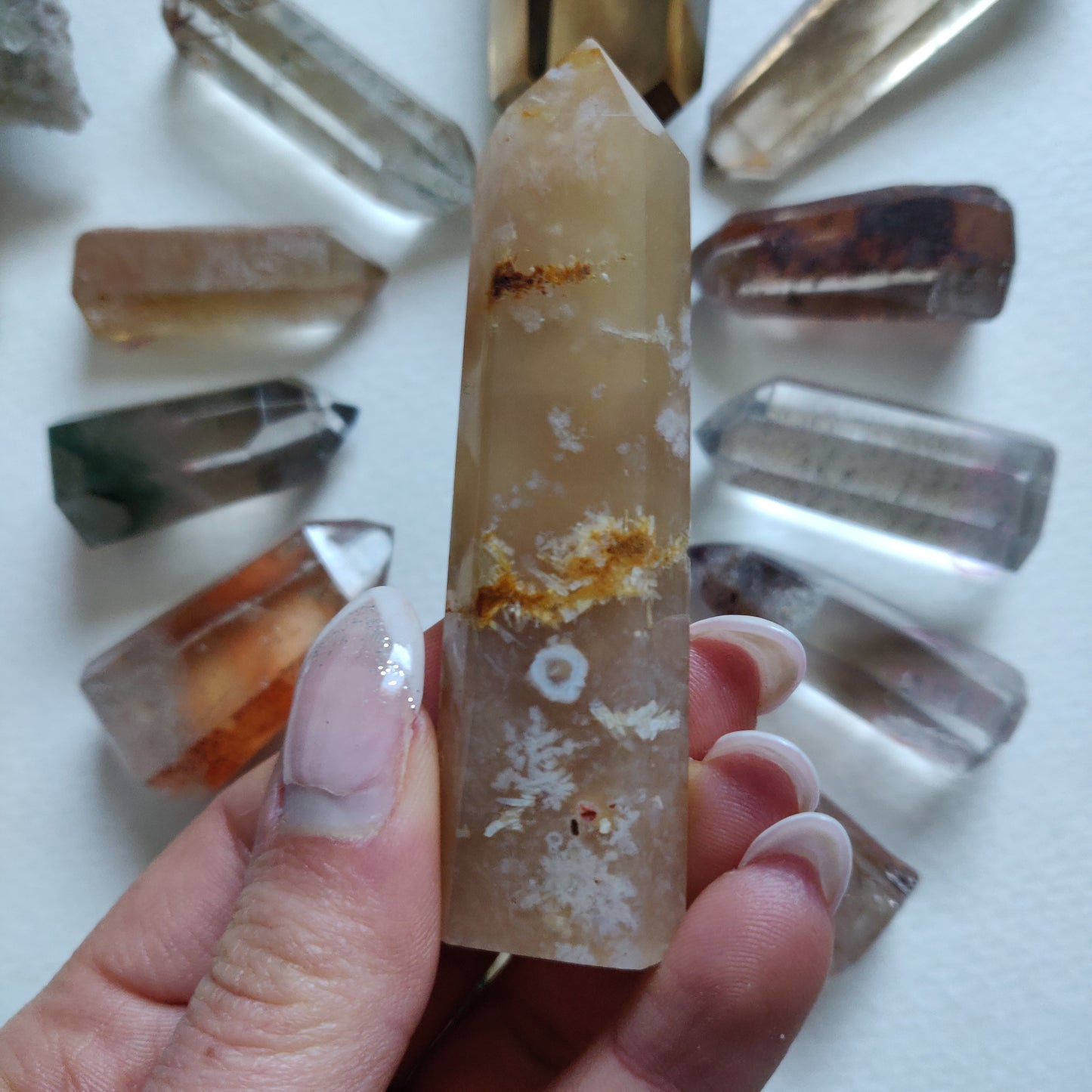 Flower Agate Tower (#1) - Simply Affinity