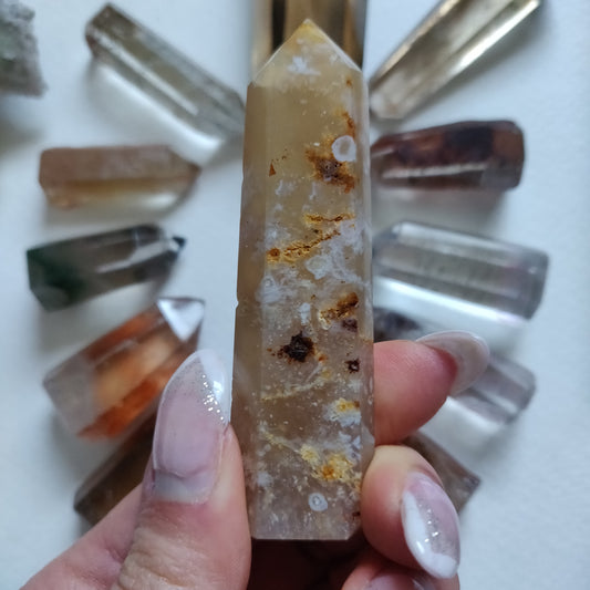 Flower Agate Tower (#1) - Simply Affinity