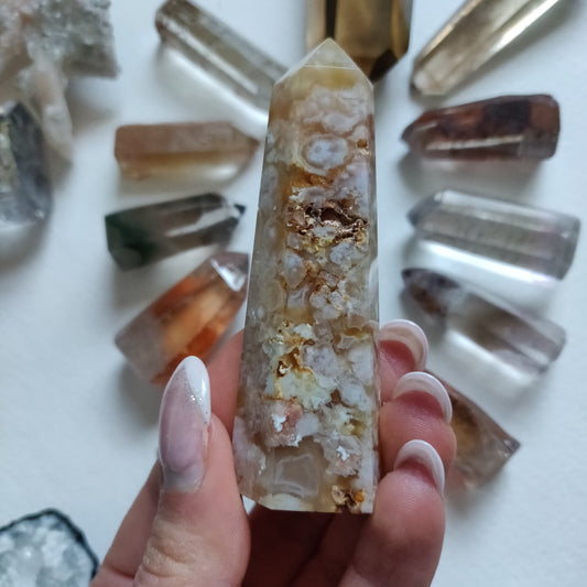 Flower Agate Tower (#2) - Simply Affinity