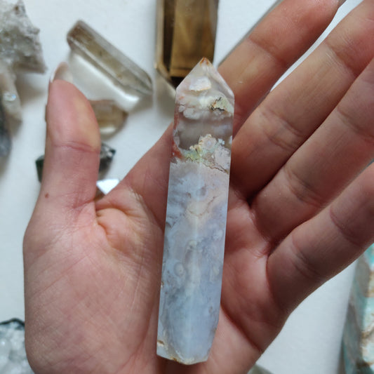 Flower Agate Tower (#7) - Simply Affinity