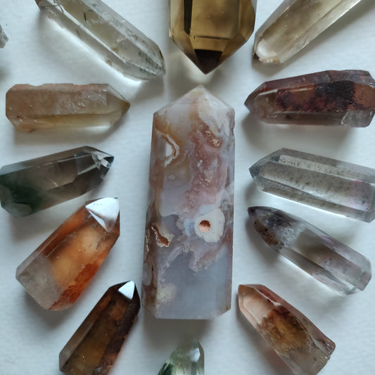 Flower Agate Tower (#8) - Simply Affinity