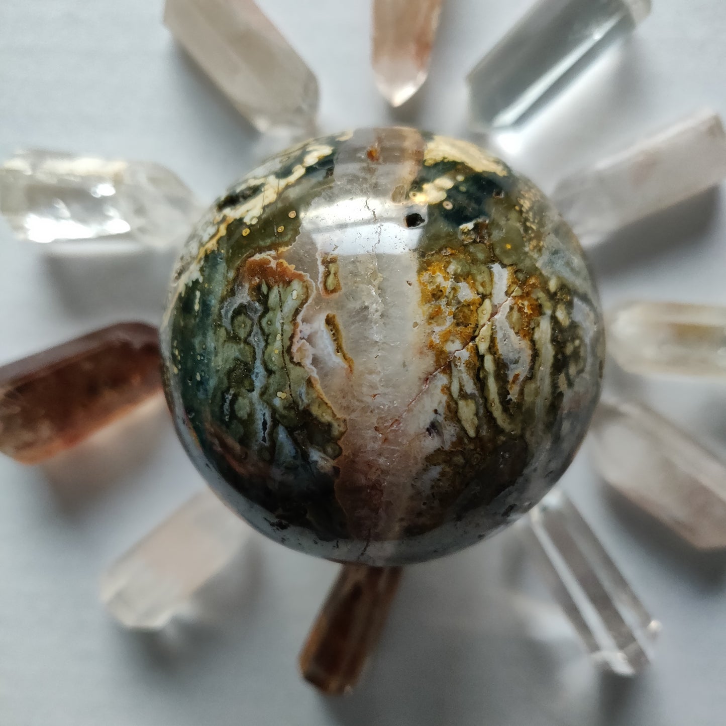 Ocean Jasper Sphere (#2) - Simply Affinity