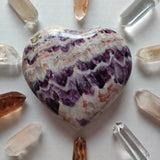 Chevron Amethyst Heart (#8) - Simply Affinity