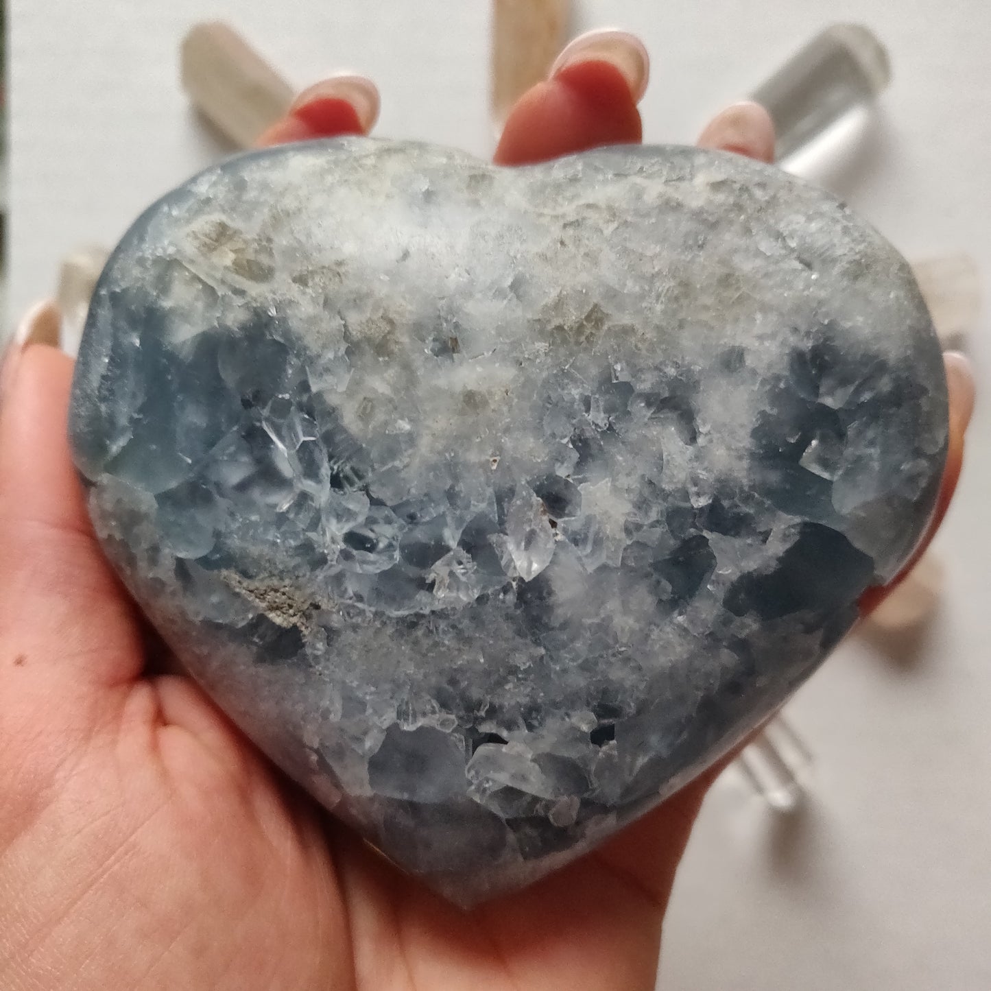 Celestite Heart (#5) - Simply Affinity