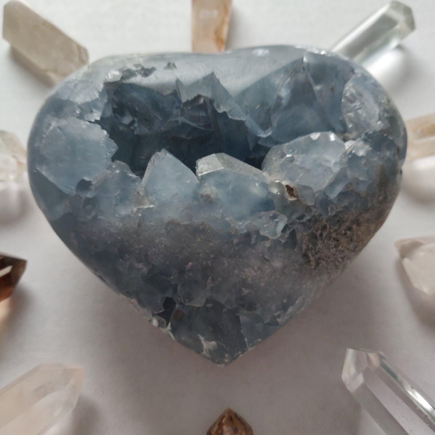 Celestite Heart (#5) - Simply Affinity