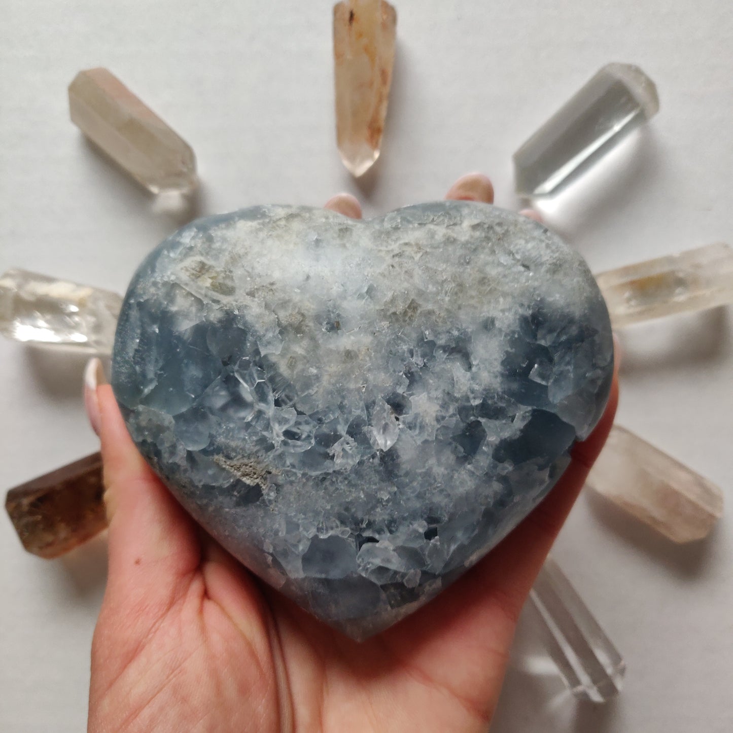 Celestite Heart (#5) - Simply Affinity