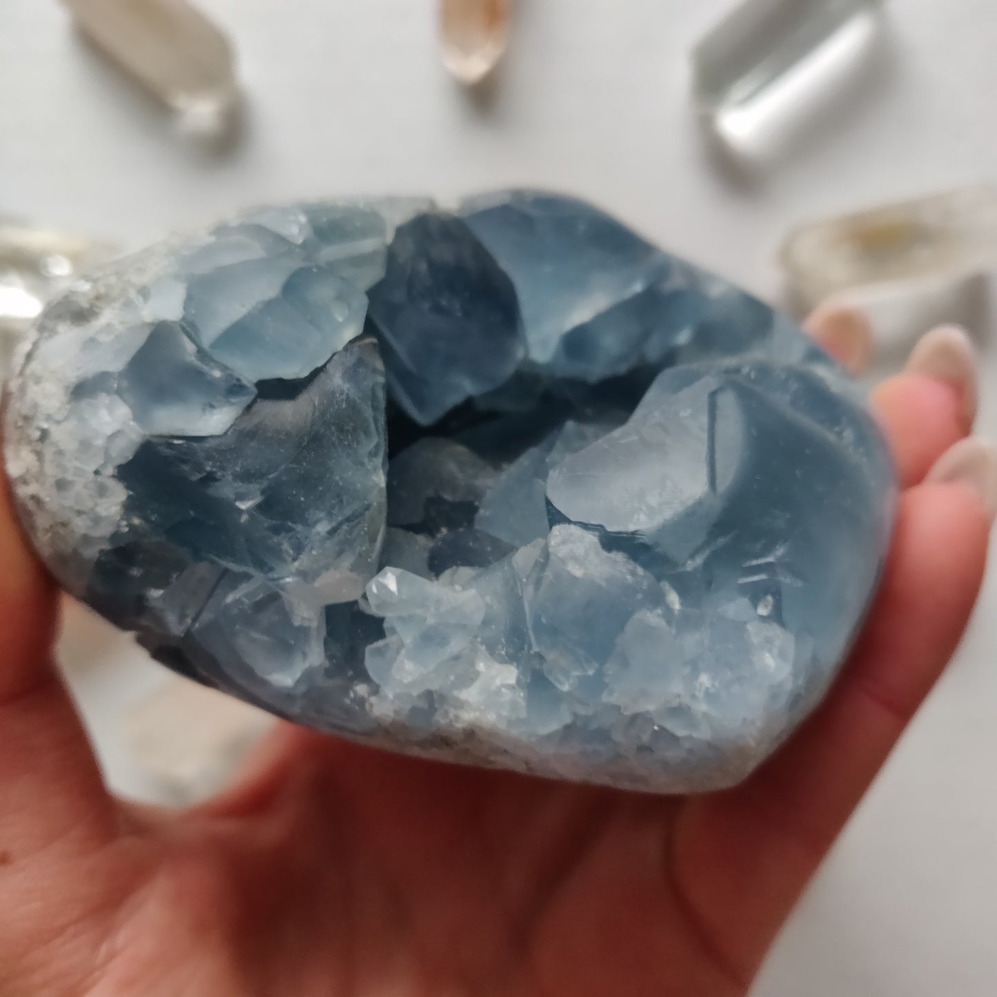 Celestite Heart (#6) - Simply Affinity