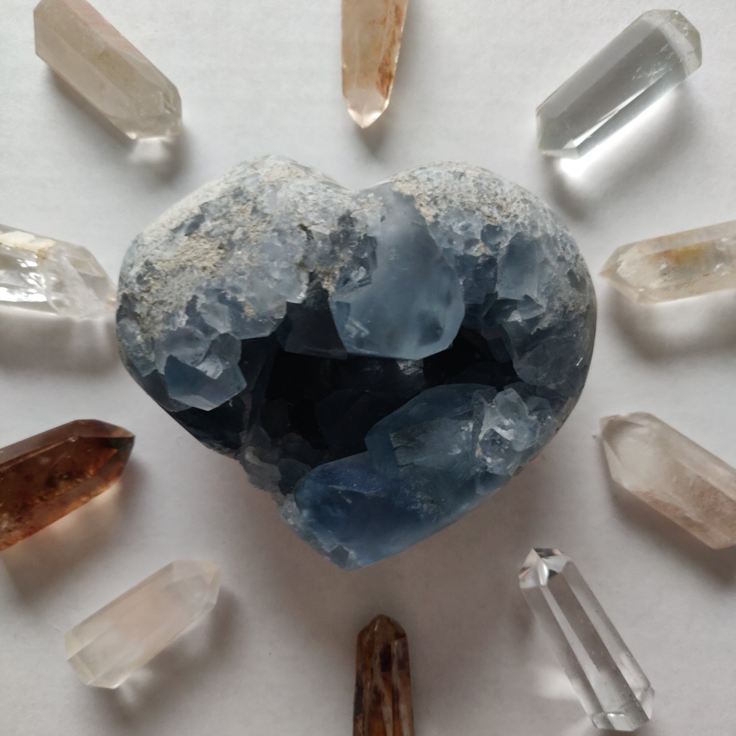 Celestite Heart (#6) - Simply Affinity