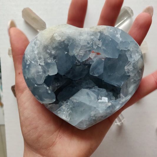 Celestite Heart (#7) - Simply Affinity