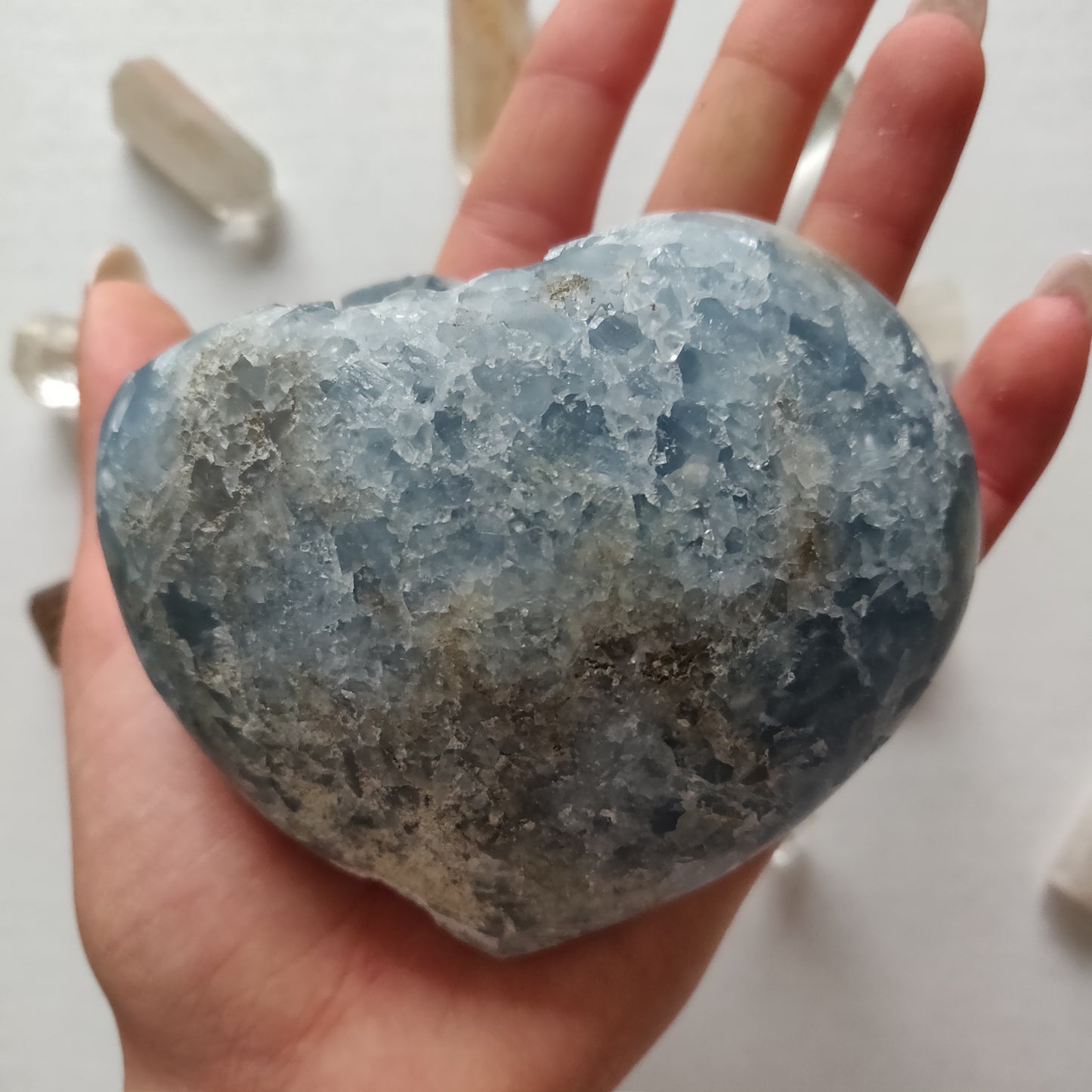 Celestite Heart (#7) - Simply Affinity