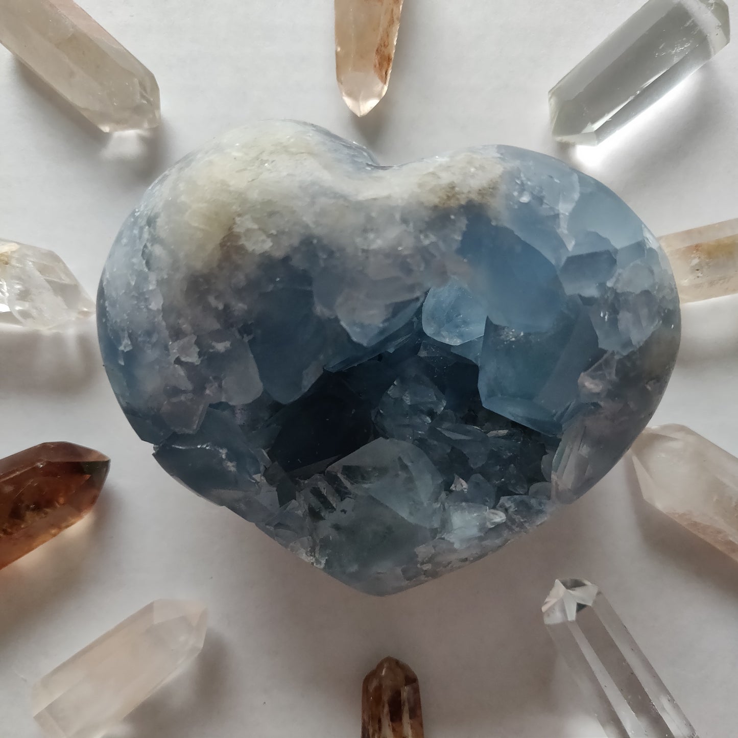 Celestite Heart (#7) - Simply Affinity