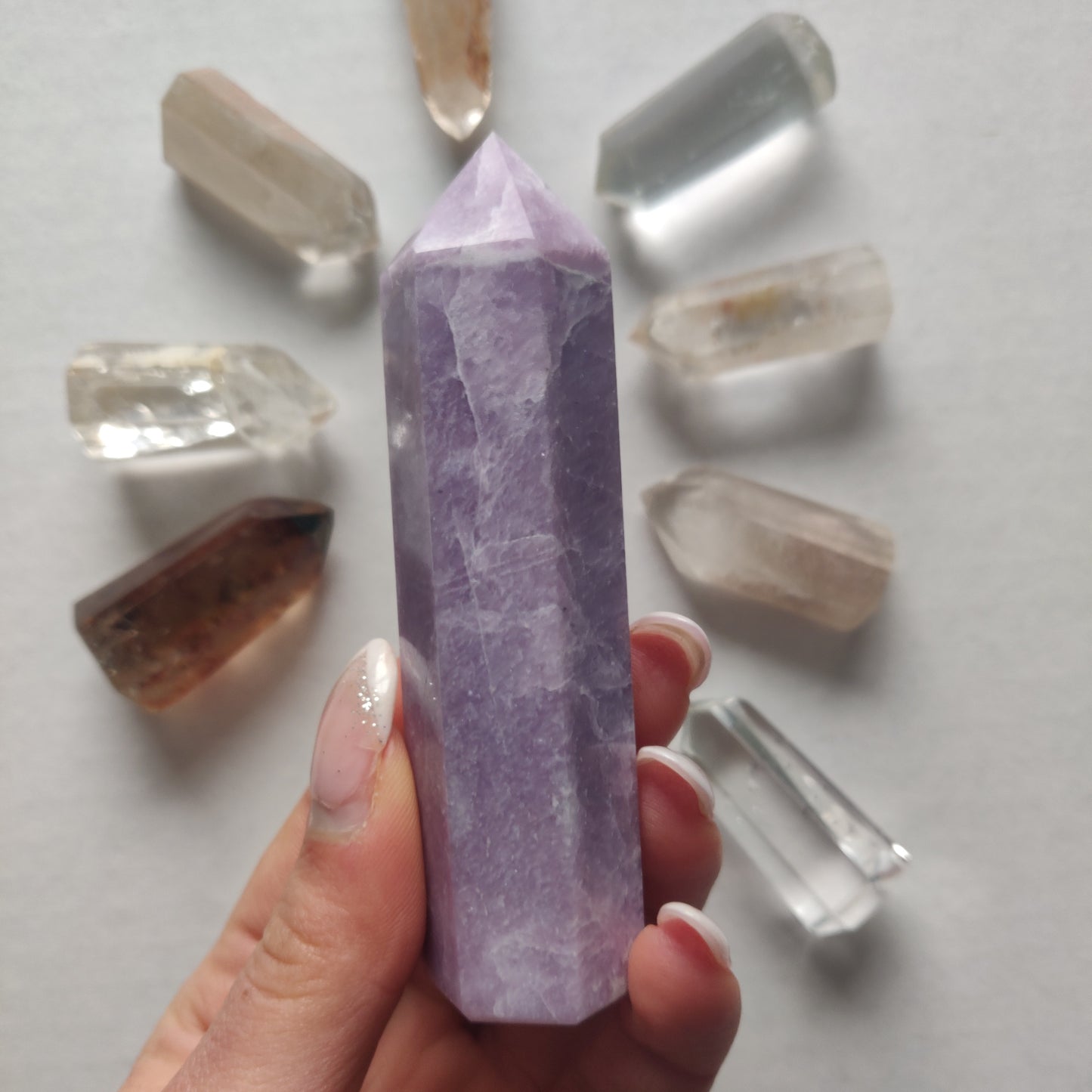 Lepidolite Tower (#7) - Simply Affinity