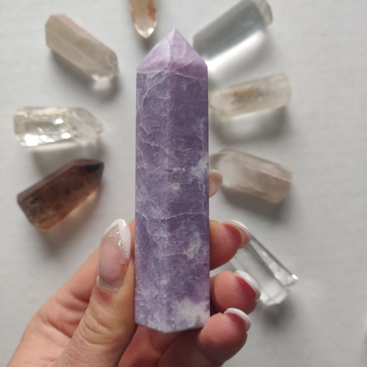 Lepidolite Tower (#7) - Simply Affinity