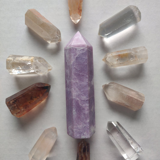 Lepidolite Tower (#7) - Simply Affinity