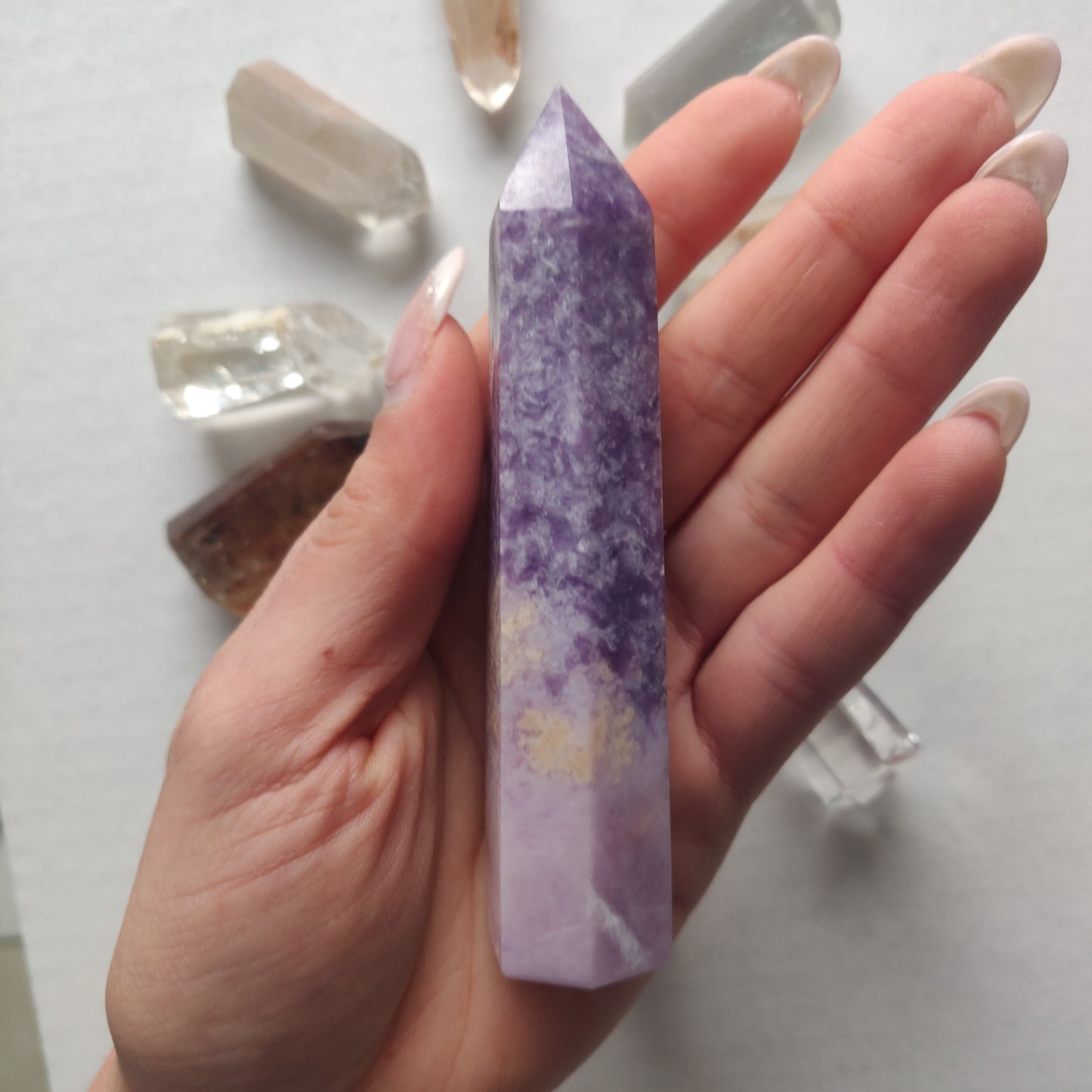 Lepidolite Tower (#9) - Simply Affinity