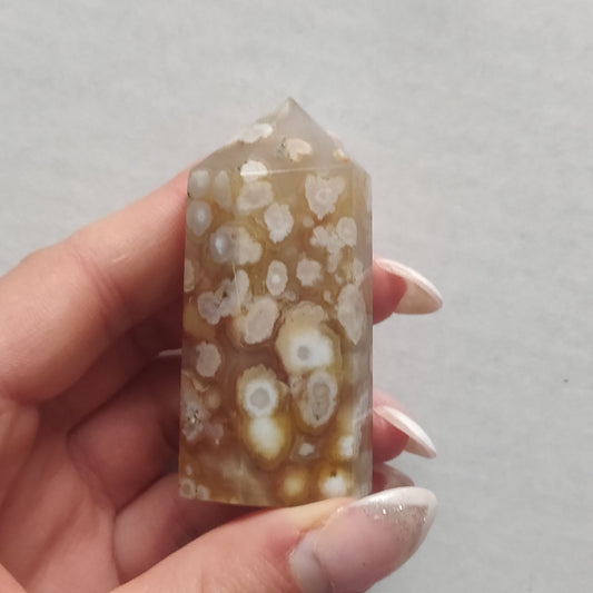 Flower Agate Tower (#14) - Simply Affinity