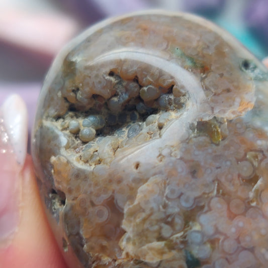 Ocean Jasper Palm Stone (#46) - Simply Affinity