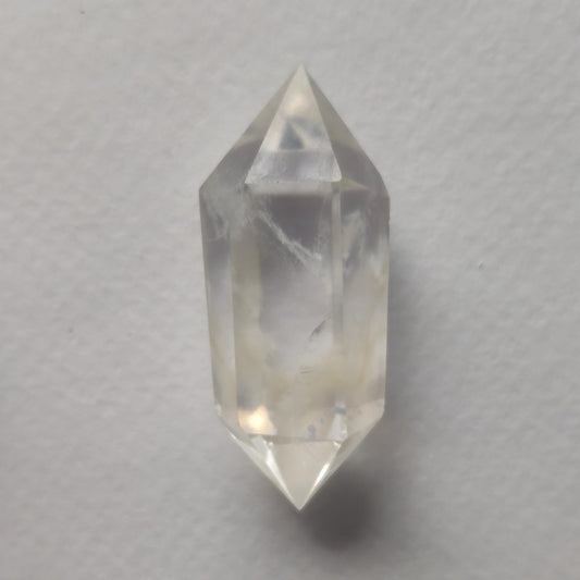 Double Terminated Quartz Point with Inclusions (#4) - Simply Affinity