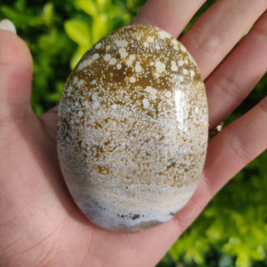 Ocean Jasper Palm Stone (#2) - Simply Affinity