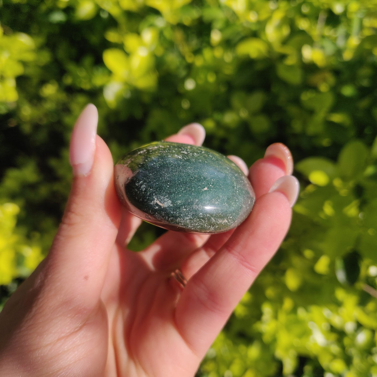 Ocean Jasper Palm Stone (#56) - Simply Affinity