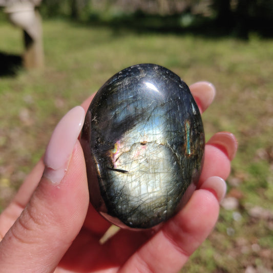 Labradorite Palm Stone (#295) - Simply Affinity