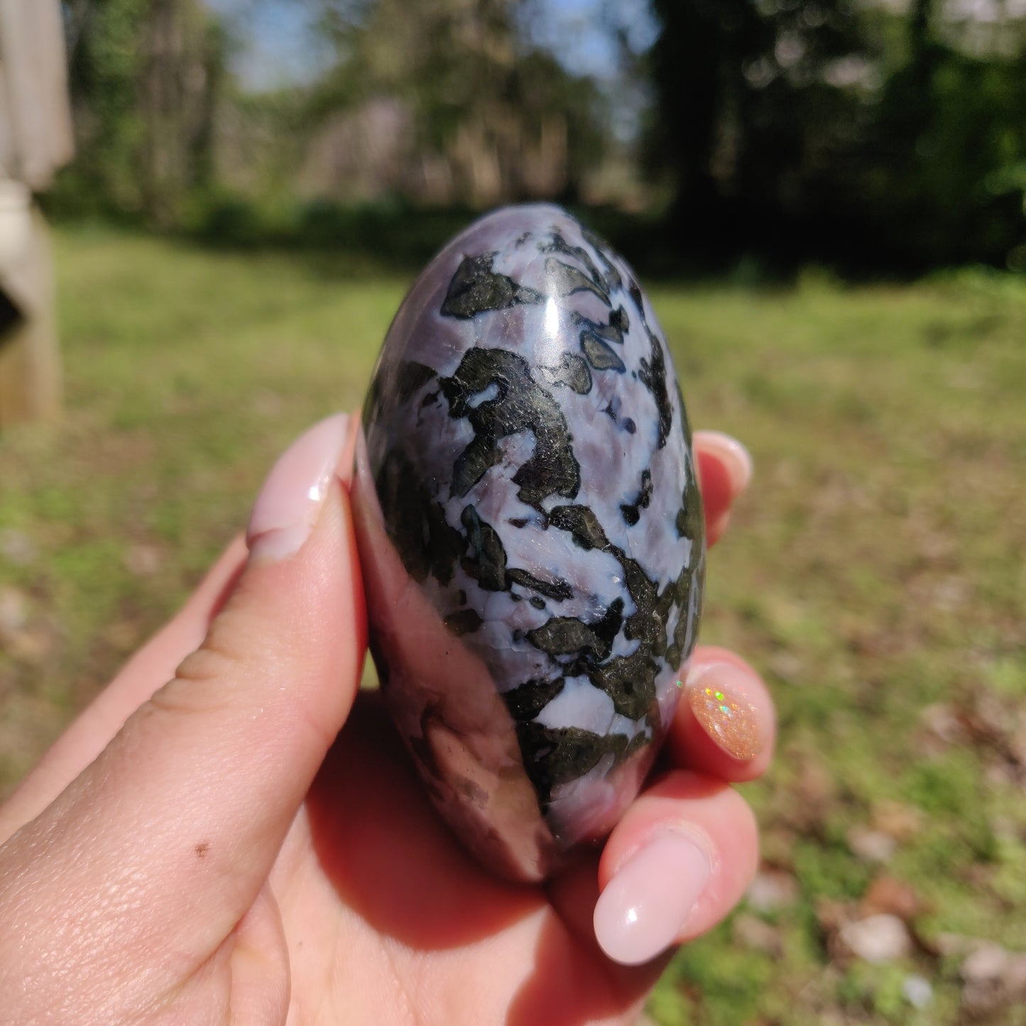 Mystic Merlinite Palm Stone (#6) - Simply Affinity
