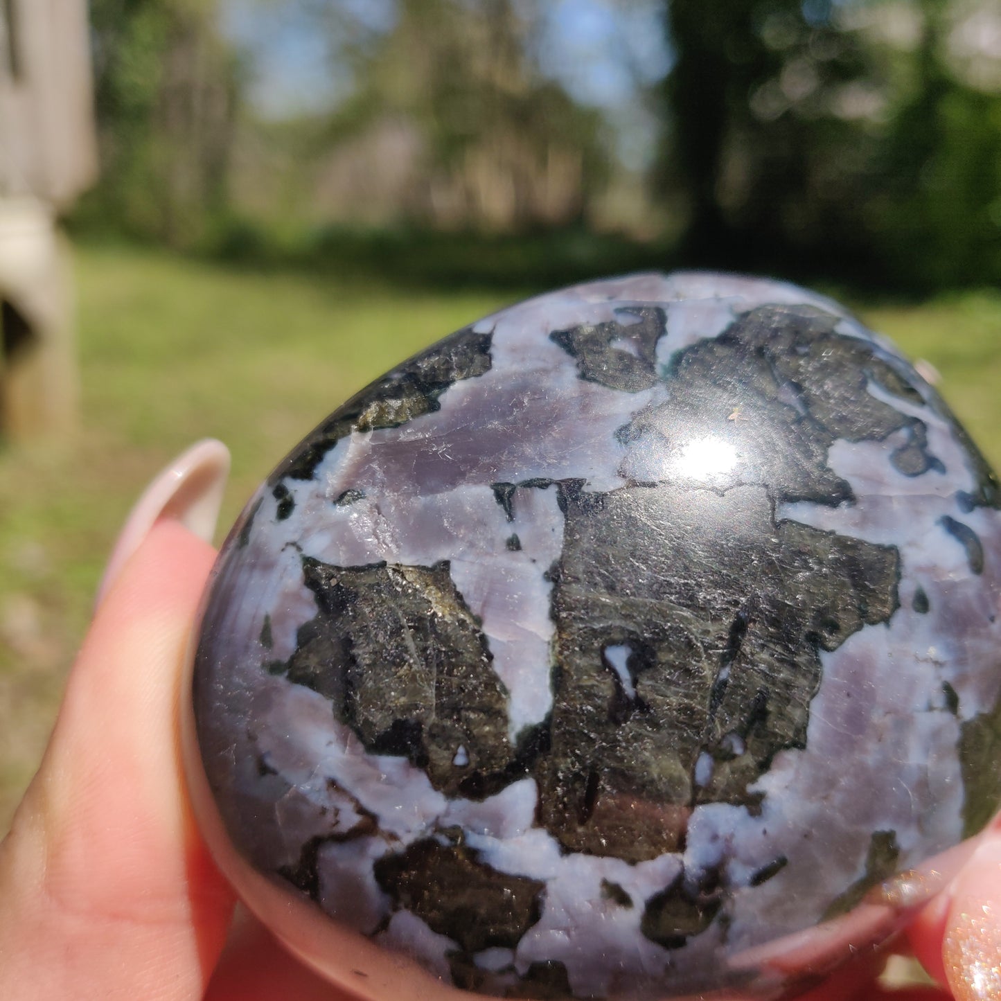 Mystic Merlinite Palm Stone (#6) - Simply Affinity