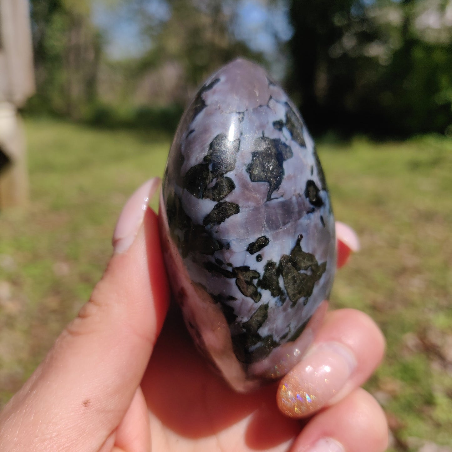 Mystic Merlinite Palm Stone (#6) - Simply Affinity