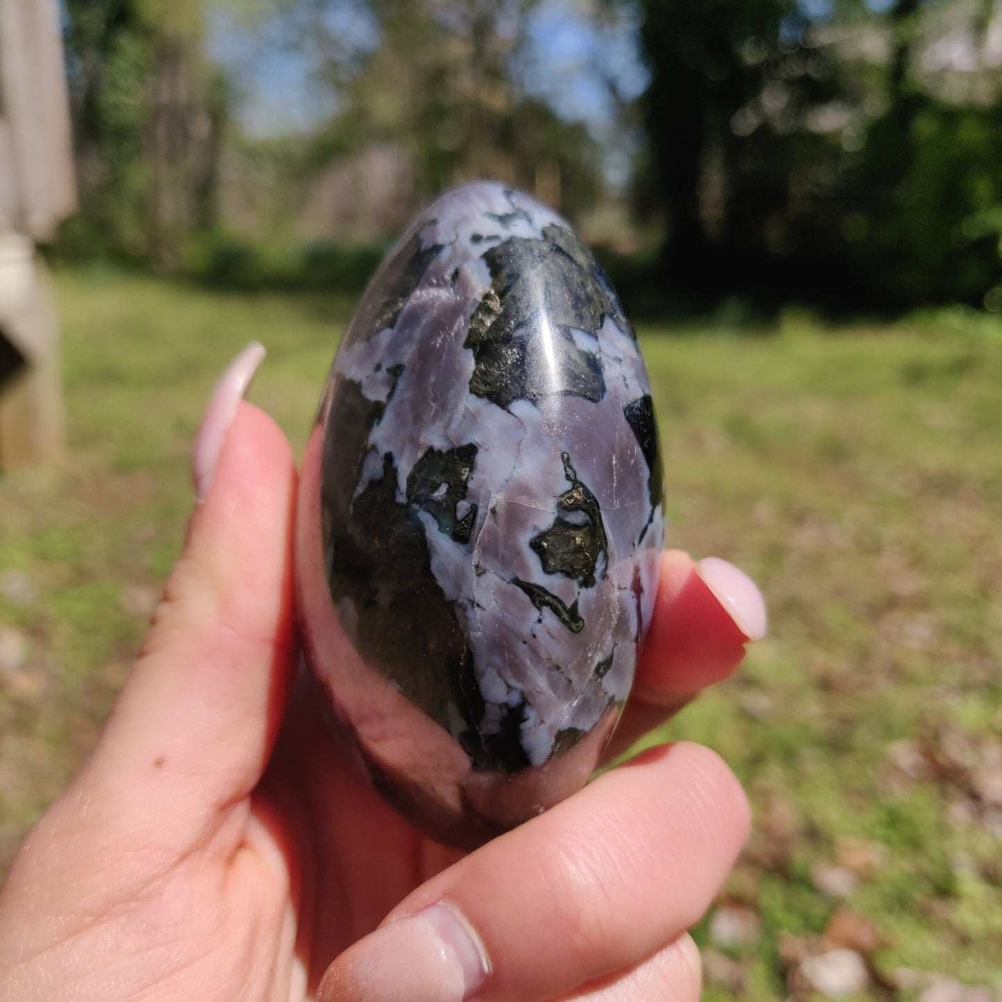 Mystic Merlinite Palm Stone (#6) - Simply Affinity