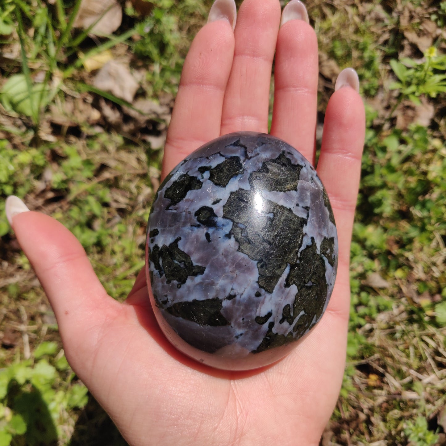 Mystic Merlinite Palm Stone (#6) - Simply Affinity