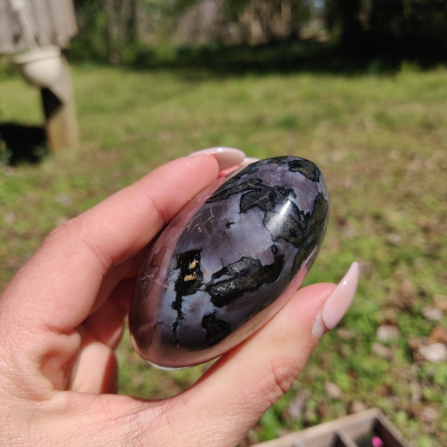 Mystic Merlinite Palm Stone (#3) - Simply Affinity