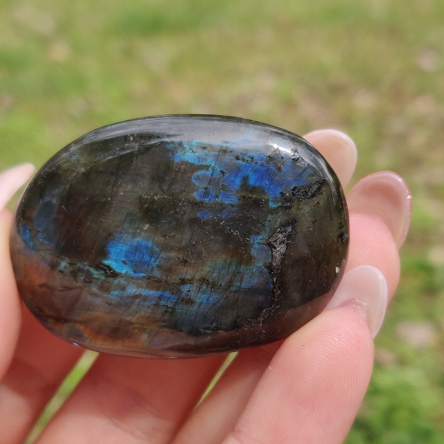 Labradorite Palm Stone (#303) - Simply Affinity