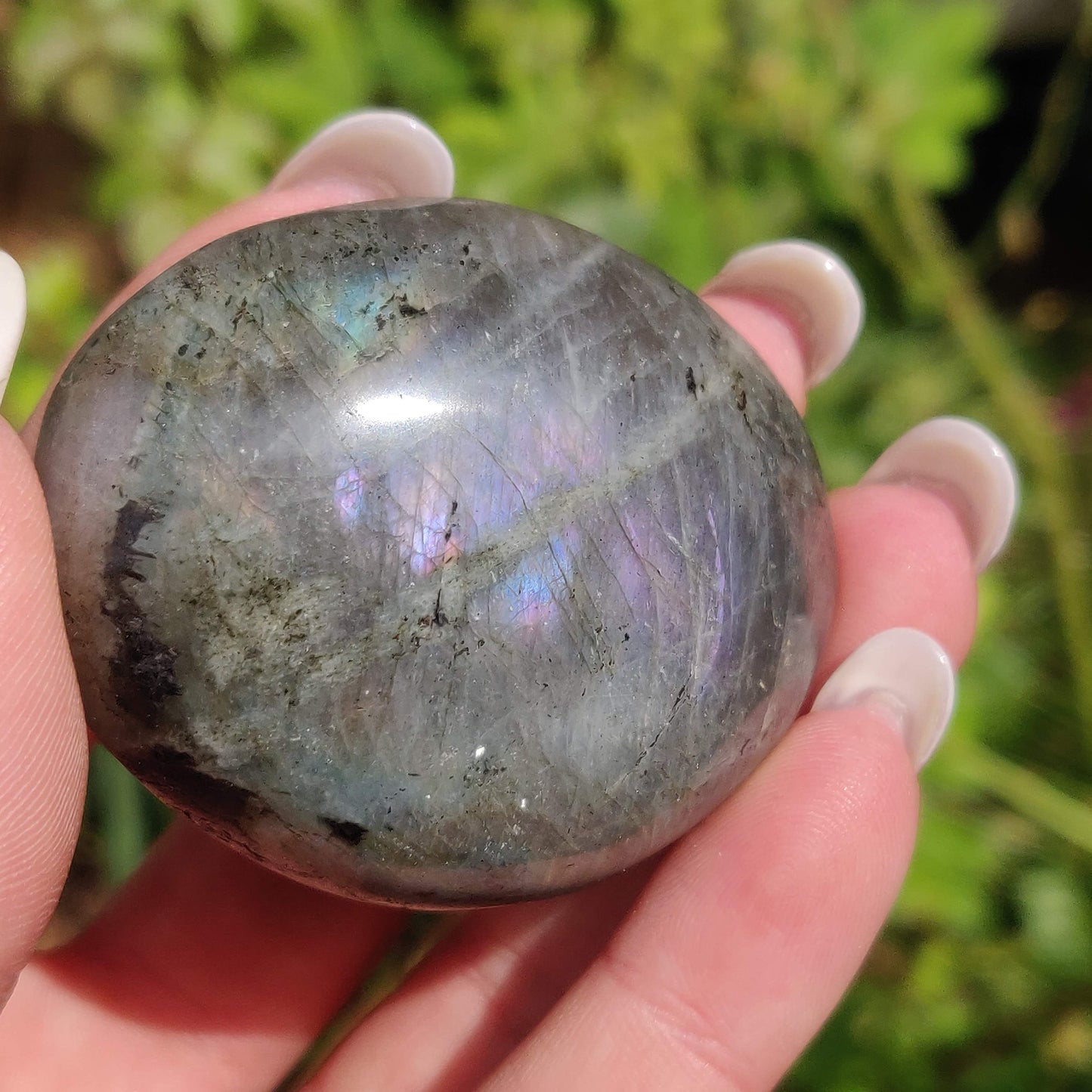 Labradorite Palm Stone (#307) - Simply Affinity