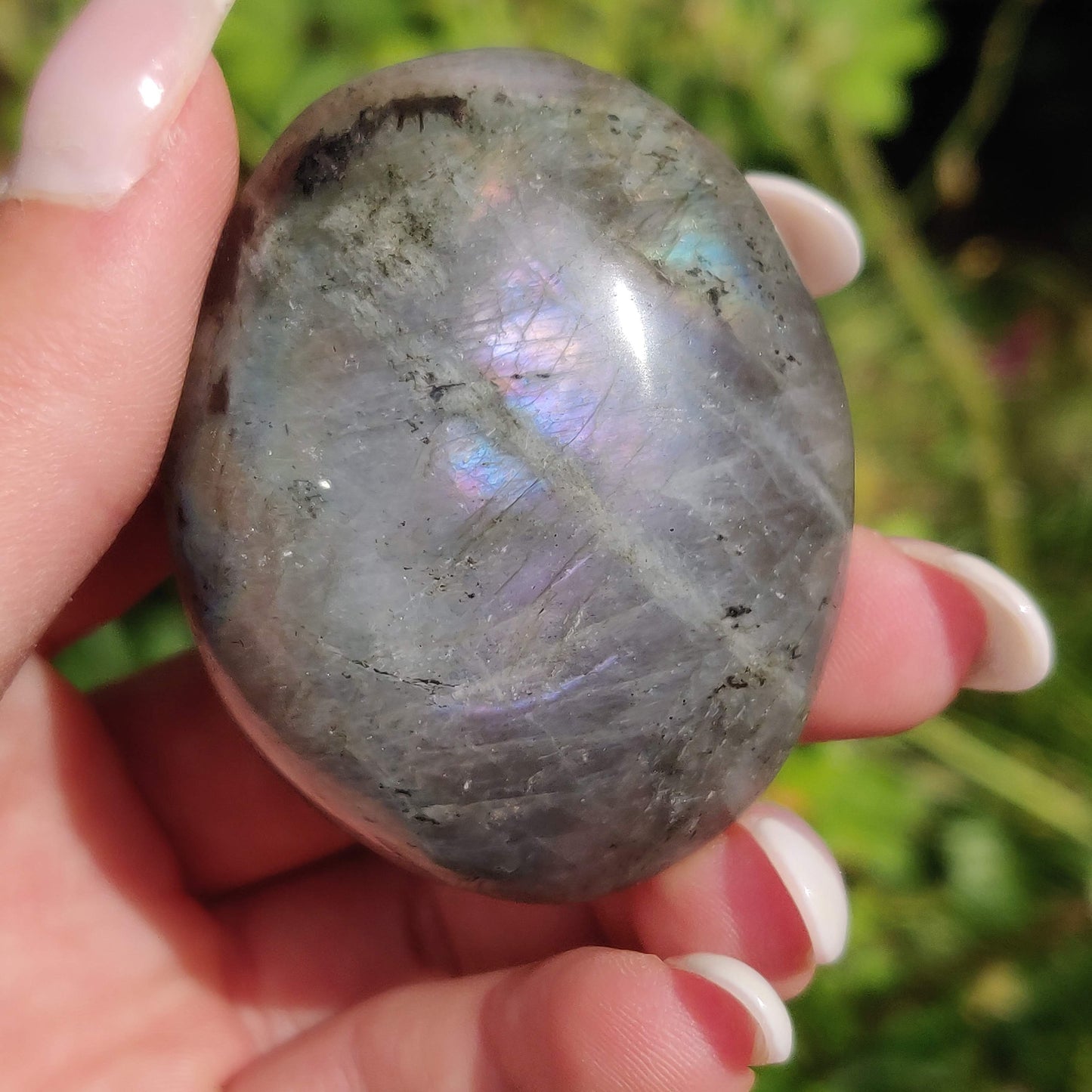 Labradorite Palm Stone (#307) - Simply Affinity