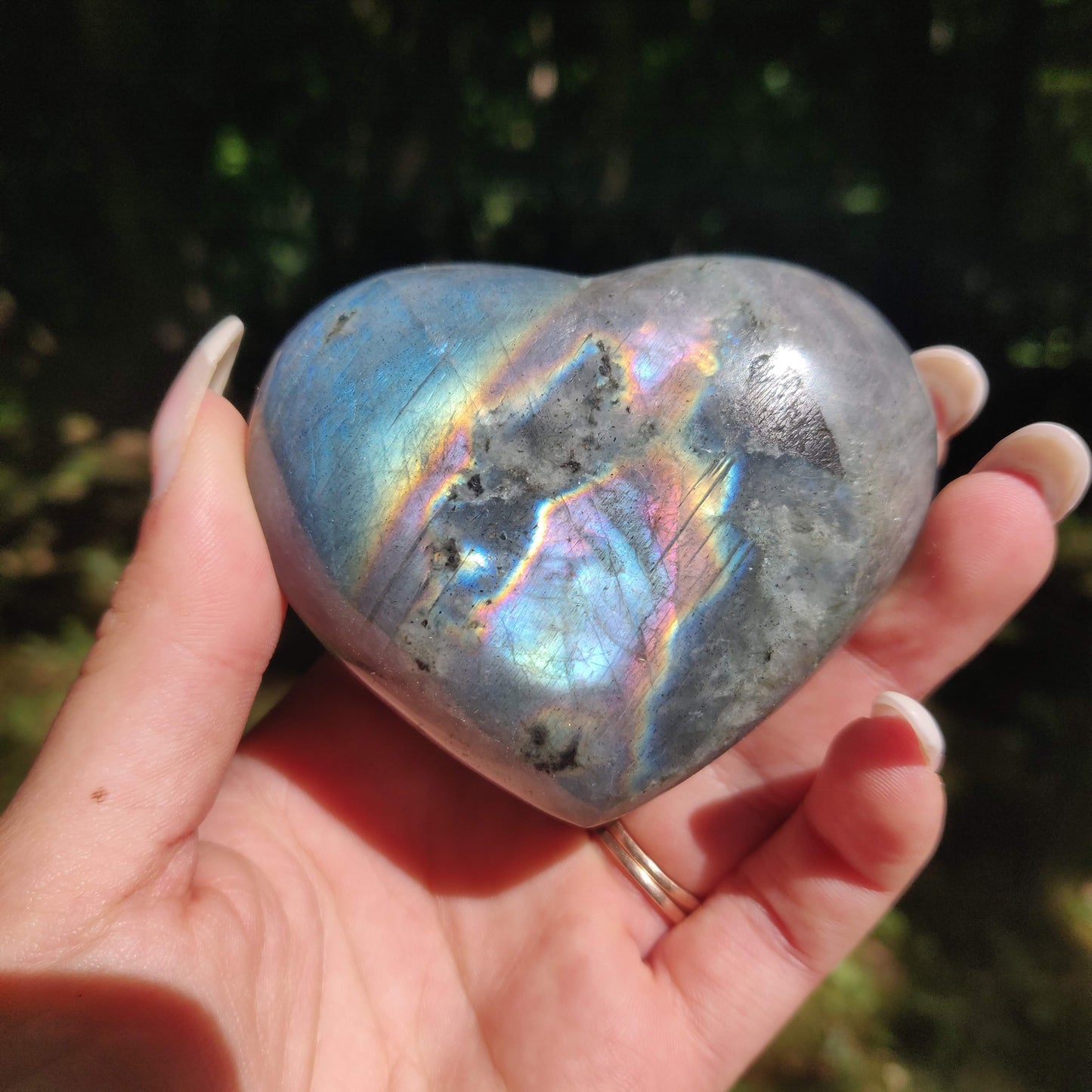 Labradorite Heart (#2M) - Simply Affinity