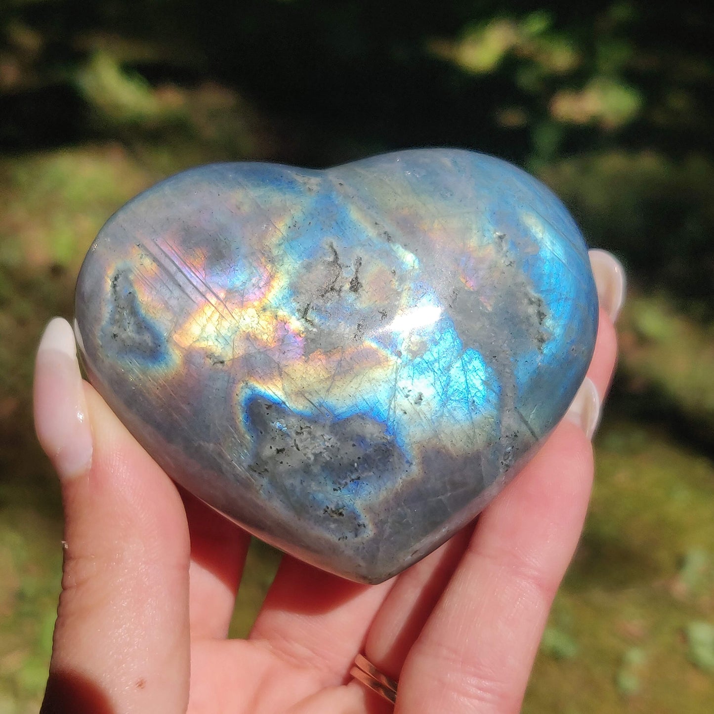 Labradorite Heart (#2M) - Simply Affinity