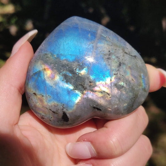 Labradorite Heart (#3M) - Simply Affinity