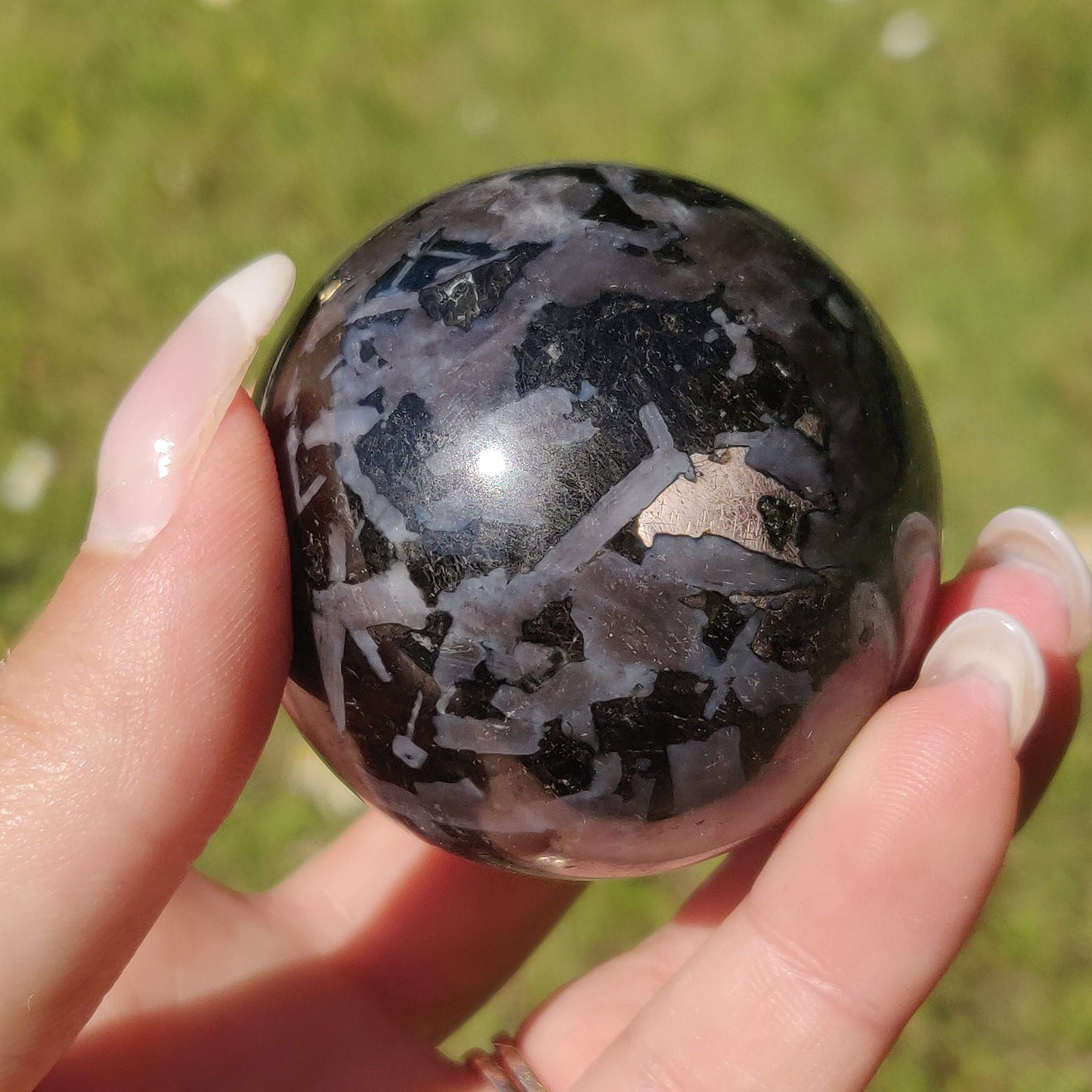 Mystic Merlinite Sphere with Flash (#5) - Simply Affinity