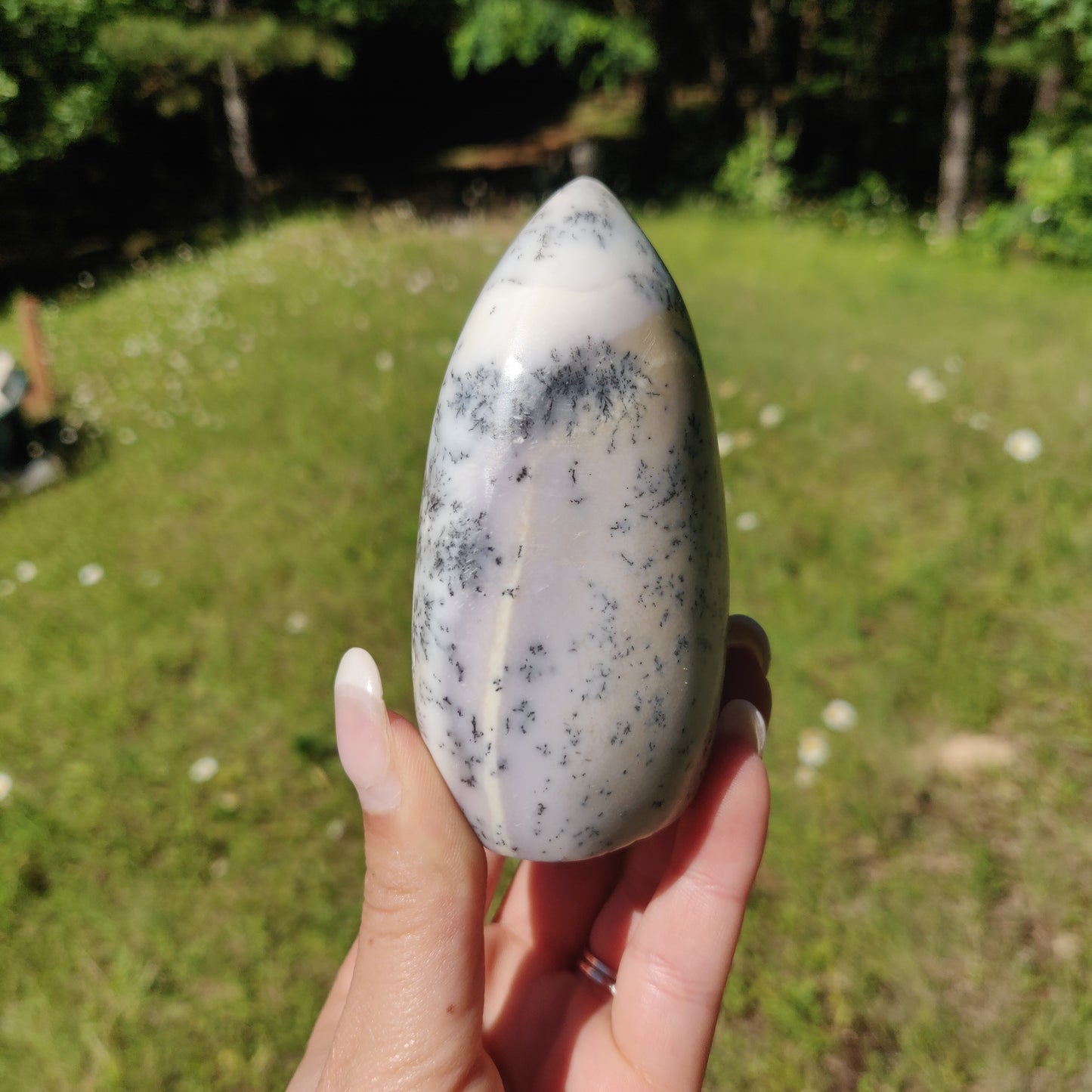Purple Dendritic Opal Free Form (#1) - Simply Affinity